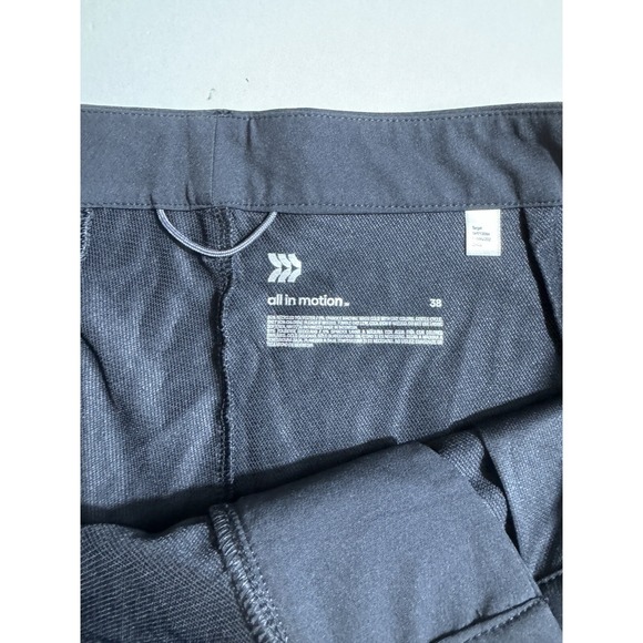 All in Motion Men's Size 38 Travel Shorts Black With Pockets - Picture 3 of 8